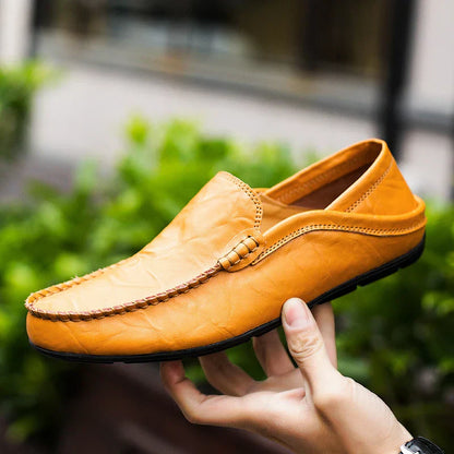 Mocassino's van Echt Leer Cristiano Stijl