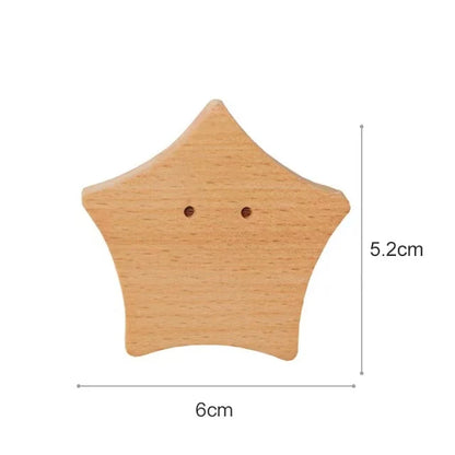 Wandhaken Hout Dieren Zelfklevend Kinderkamer Kapstokhaak Scandinavisch Design Kapstokhaakjes Muur Decoratie