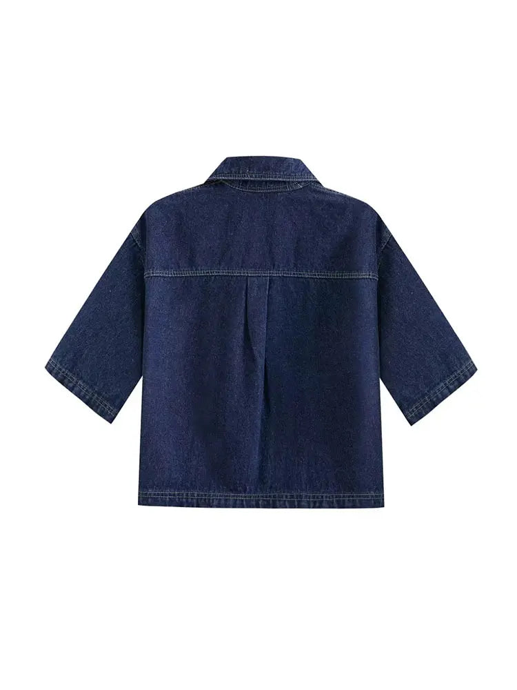 Dames Jeansset - Korte Broek en Minirok