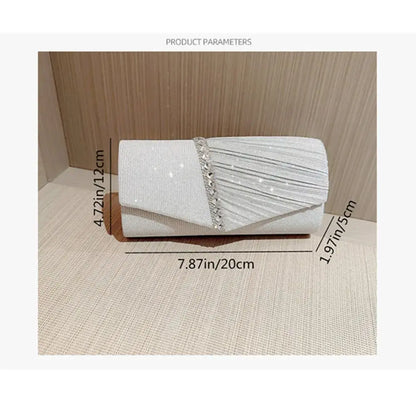 Luxueuze Glitter Clutch Tas