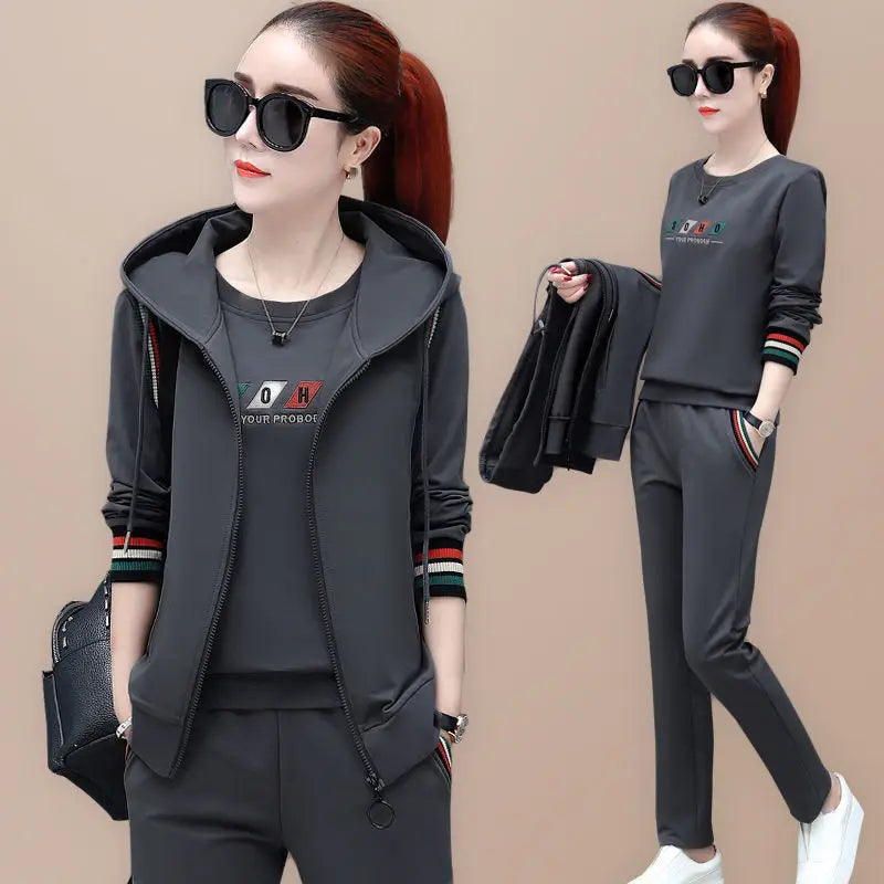 Herfstkleuren Sport Set Casual Kleding