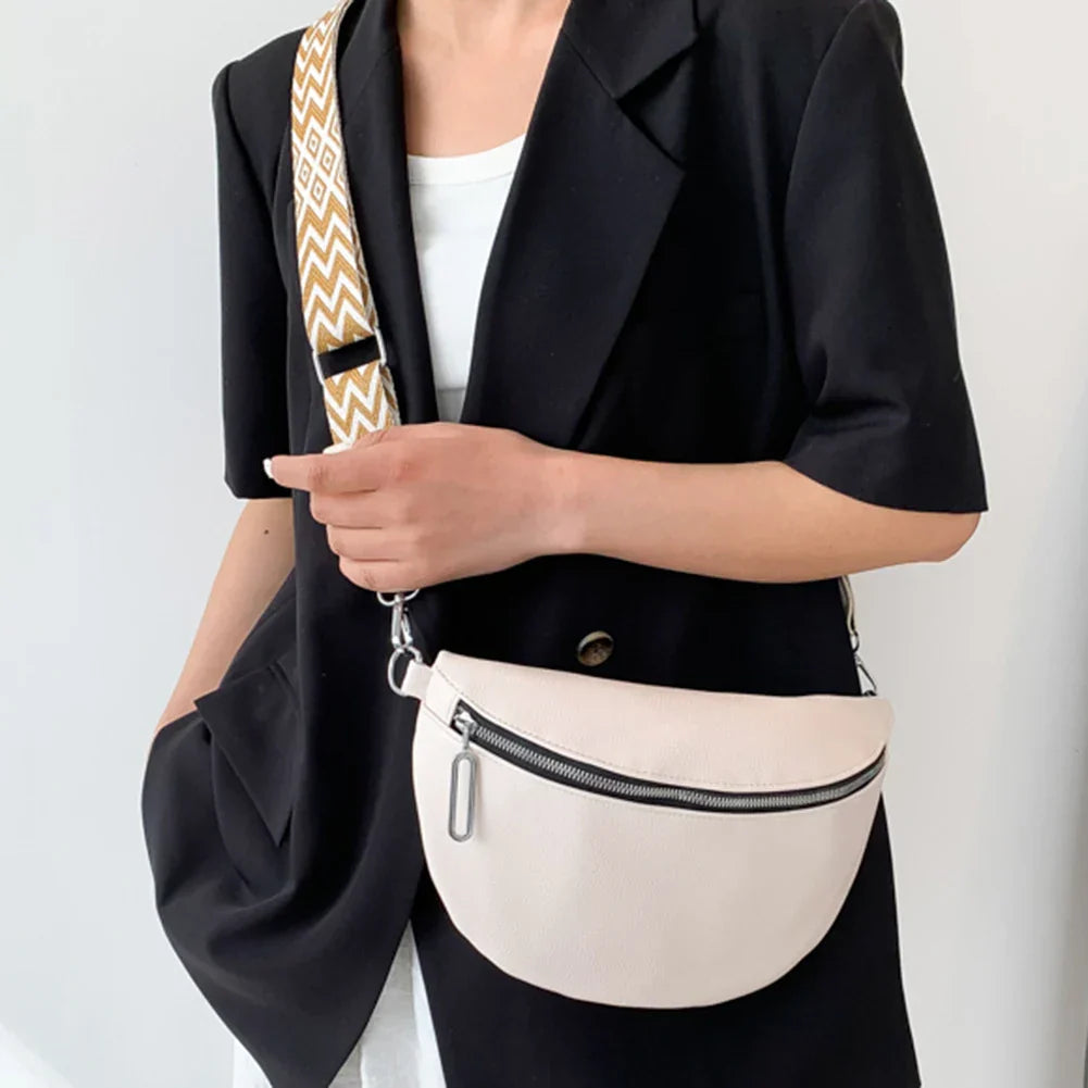 Halfronde Rugzak voor Dames Met Glamour Look