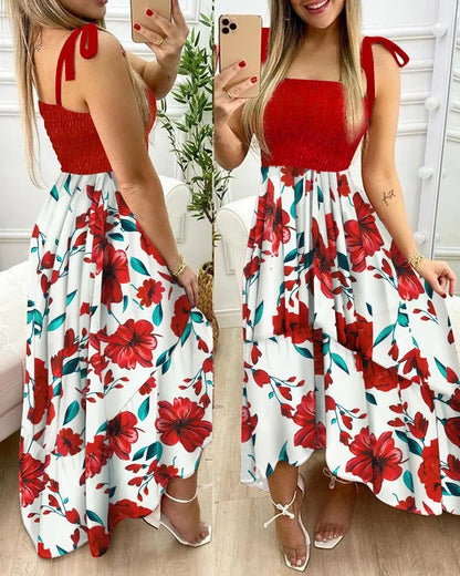 Elegante Zomerdjurk Met Korte Mouwen - StudioMarella