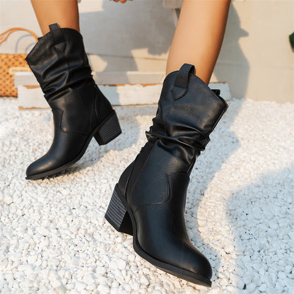 Vrouwenschoenen Laarzen PU Millie Stijlvol Comfortabel - StudioMarella