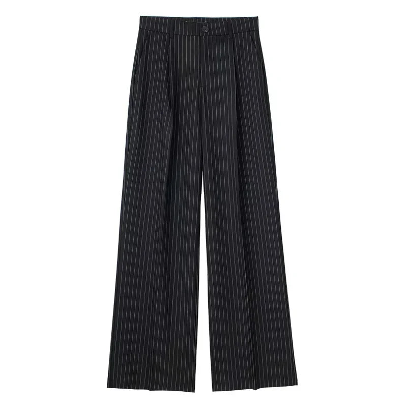 Dames Pantalon Oversized Beige Zomerbroek