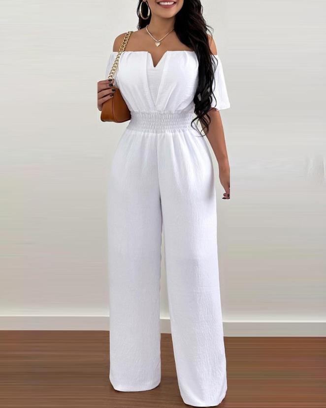 Jumpsuit Zonder Schouders Vrouwelijke Zomerjurk
