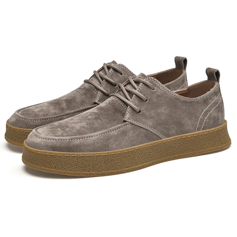 Heren Sneaker van Wildleder Comfortabel Elegant