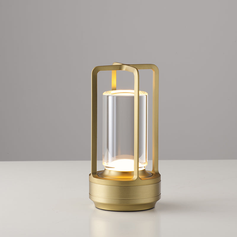 Oplaadbare Tafellamp met Touch-bediening en USB-poort - Scandinavische Stijl