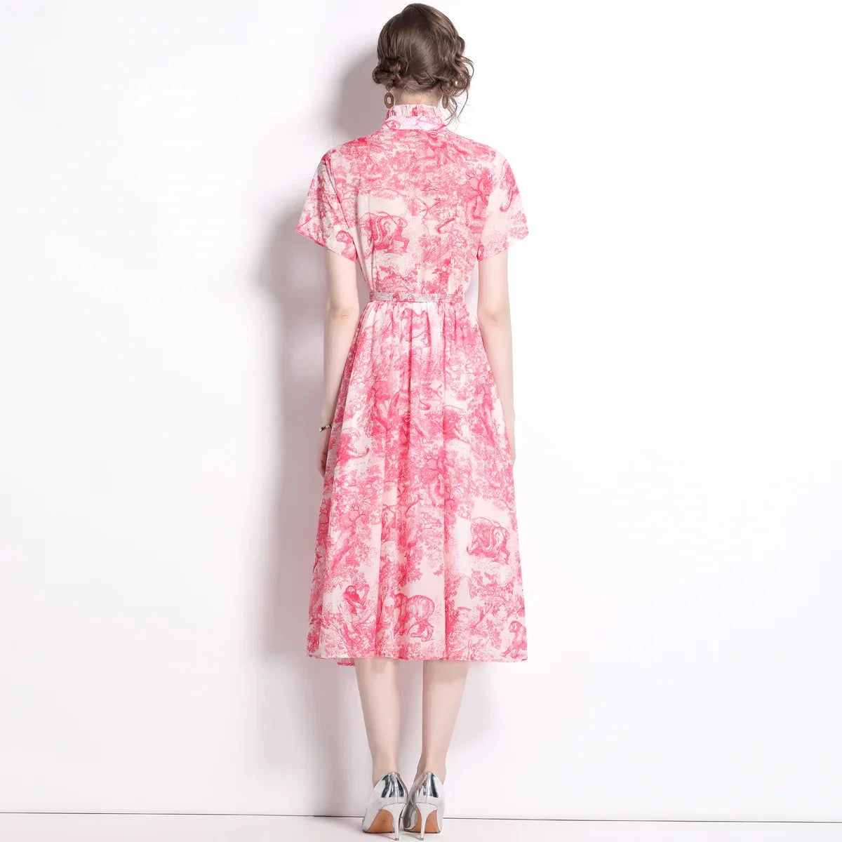 Zomerjurk Retro Vrouwen Jurk Mode
