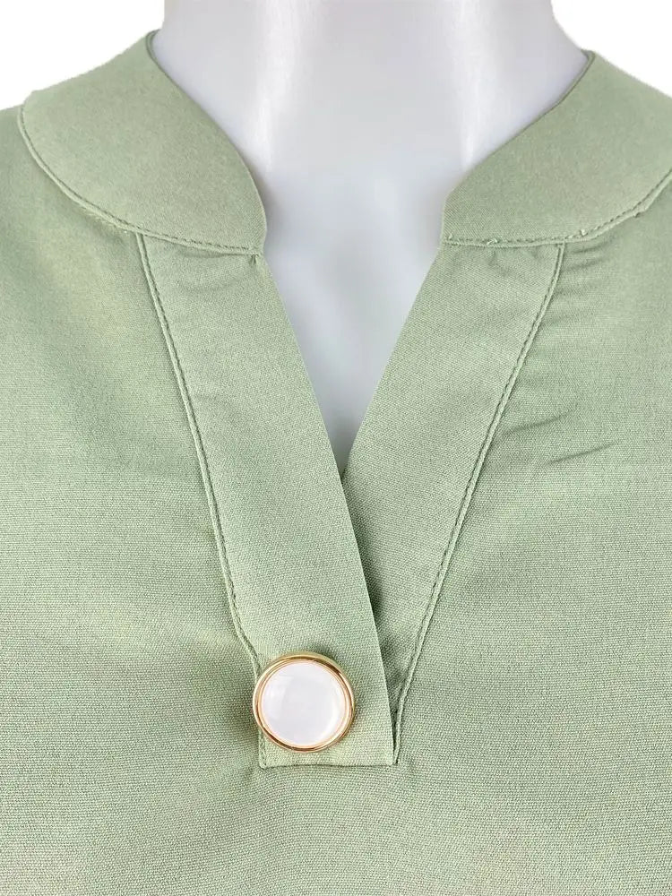 Vrouwelijke Blouse van Chiffon met Elegante Pasvorm