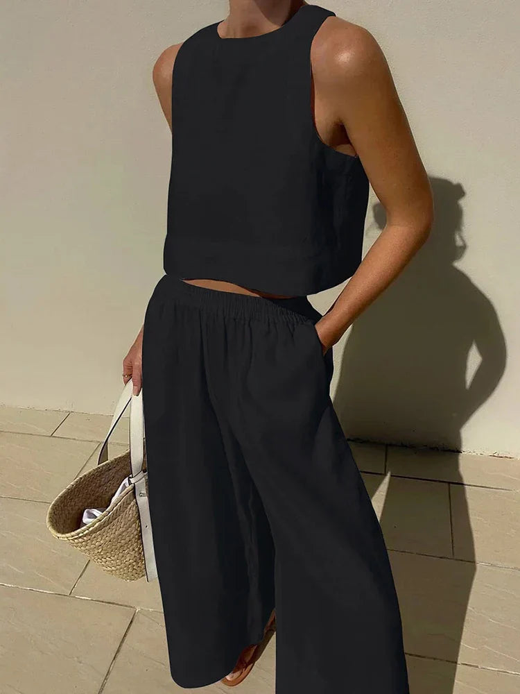 Zomerjurk Set Vrouwelijk Elegant Licht