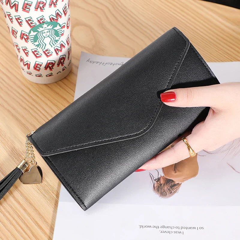 Luxueuze Lederen Portemonnee Elegante Stijl