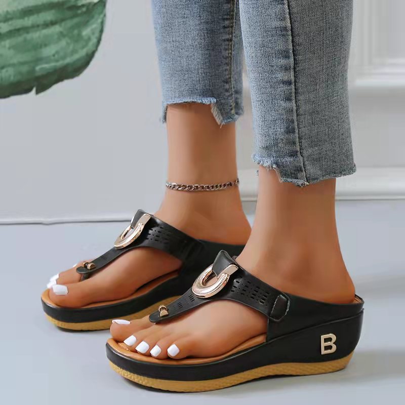 Orthopedische Sandalen met Open TeenComfortabele Hakken