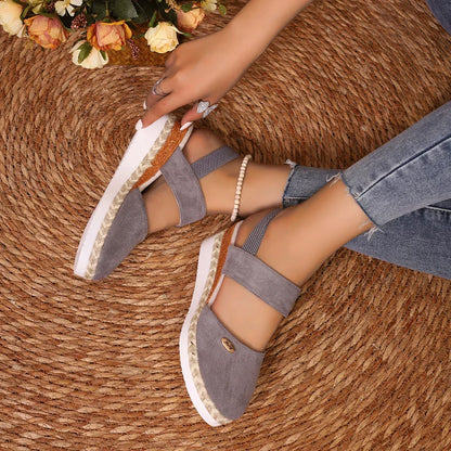 Vrouwensandalen met Hoge Hak Comfortabele Zomer