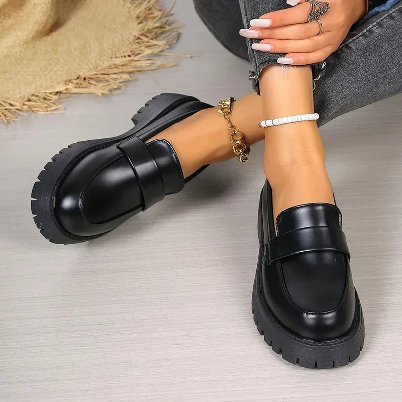 Elegante Platform Loafers voor Dames