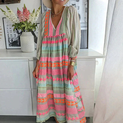 Vrouwelijke Zomerjurk Stijlvol Jurk voor Dames - StudioMarella
