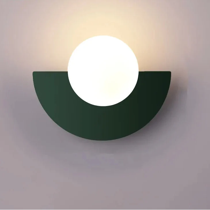 Moderne LED Wandlamp met Geometrisch Design voor Woonkamer & Slaapkamer