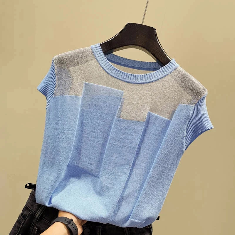 Luxe Zomer Blouse Vrouwelijk en Luchtig - StudioMarella