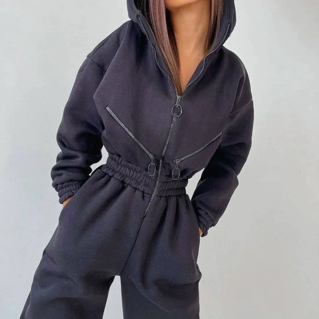 Dames Sneeuwoverall Warm en Elegante Winterkleding