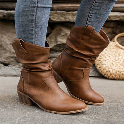 Vrouwenschoenen Laarzen PU Millie Stijlvol Comfortabel