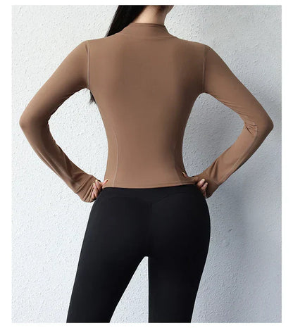 Vrouwelijke Sport Top Slim Fit Trainingsshirt