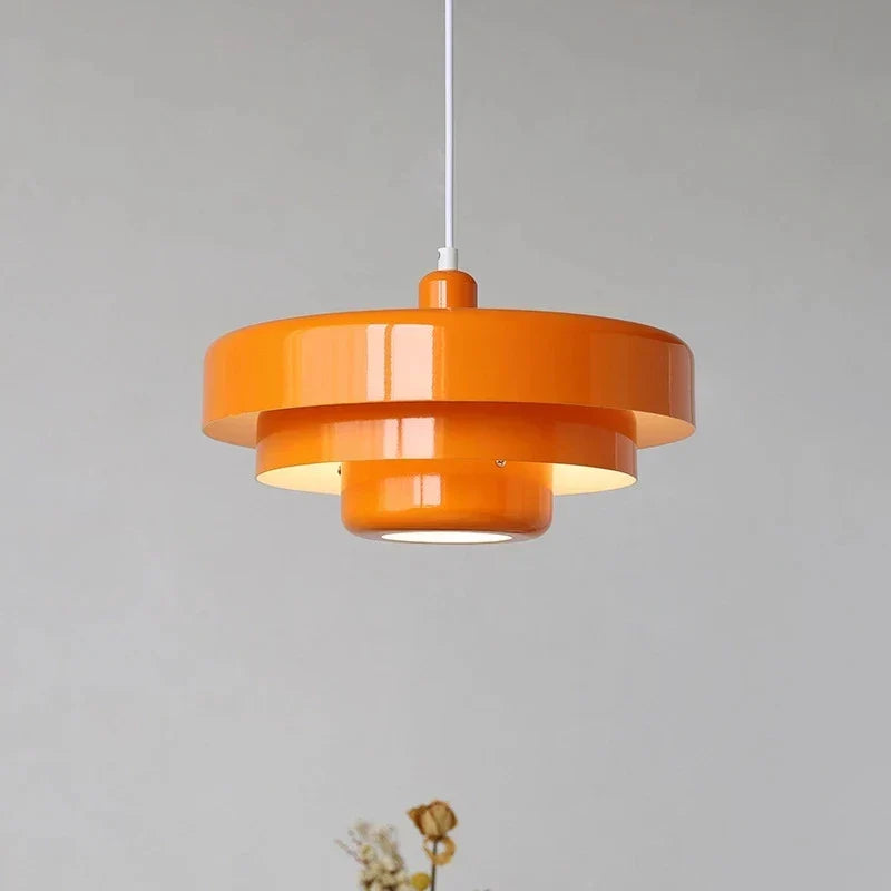 Retro Hanglamp met Metalen Kap - Moderne Industriële Verlichting