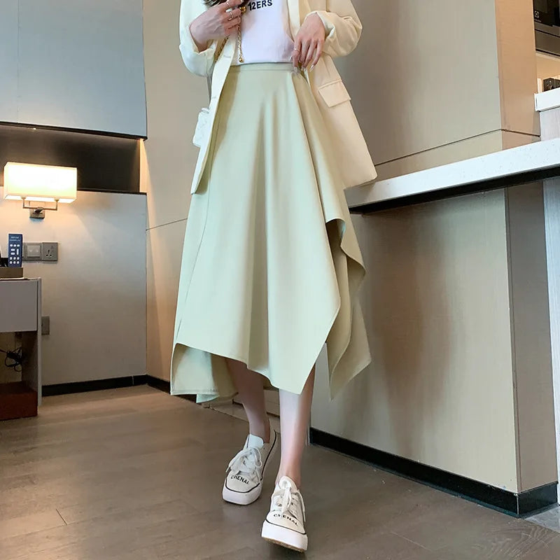 Midi Rok Plissé Chic Zwart Jurk Model - StudioMarella
