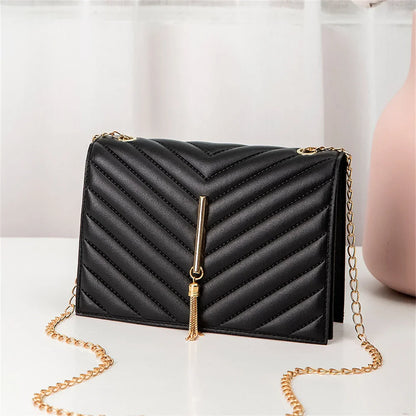 Kleurende Crossbody Tassen met Tassel