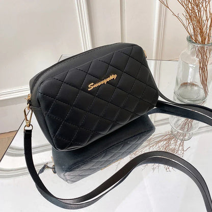 Luxe Schoudertas voor Dames Met Gouden Sluiting