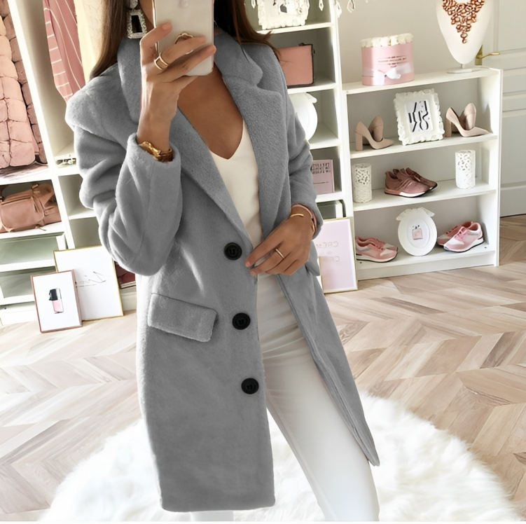 Dames Winterjas Elegante Lange Warme Kwaliteit - StudioMarella