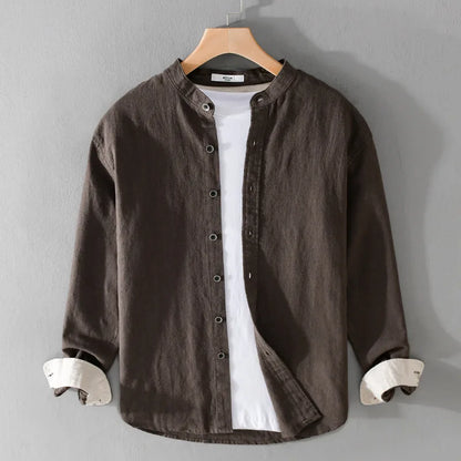 Stijlvolle Heren Overhemd Modisch Design