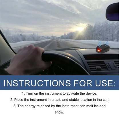 Elektrische IJsschraper voor Autoramen – Compact & Krachtig voor Winters Rijcomfort