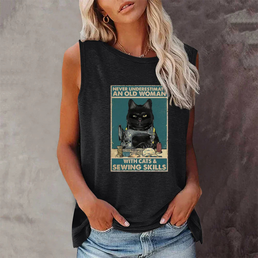Katten T-shirt Grappig Katoen voor Dames en Heren