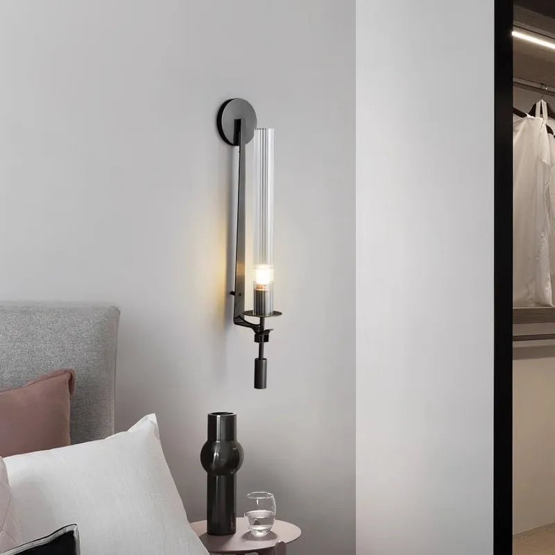 Moderne Wandlamp Goud — Elegante Muurverlichting voor Slaapkamer Woonkamer | Scandinavisch Design Wandspot