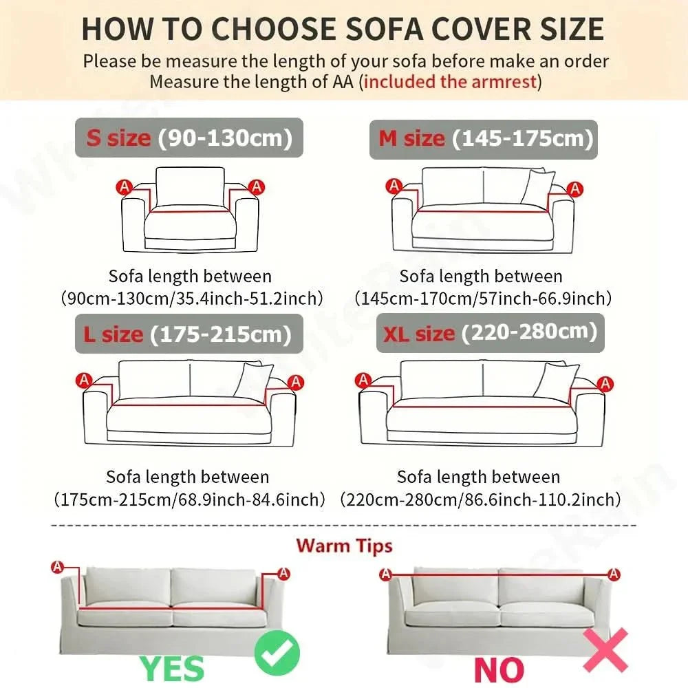 Bankbeschermer met Antislip – Luxe Geribde Bankhoes voor Bescherming & Comfort