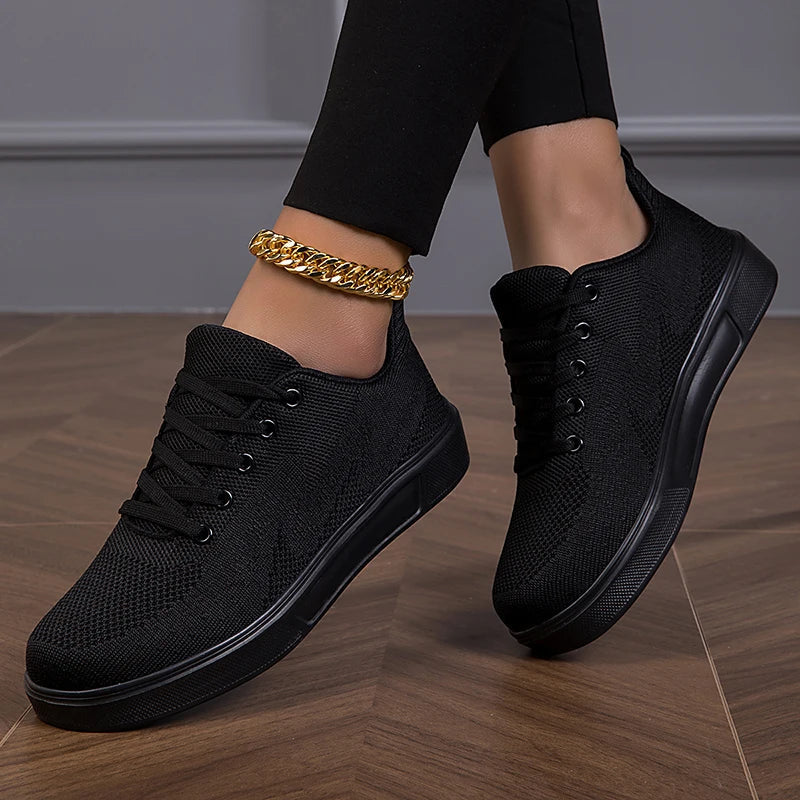 Zwarte Sneakers voor Dames en Heren Leer - StudioMarella