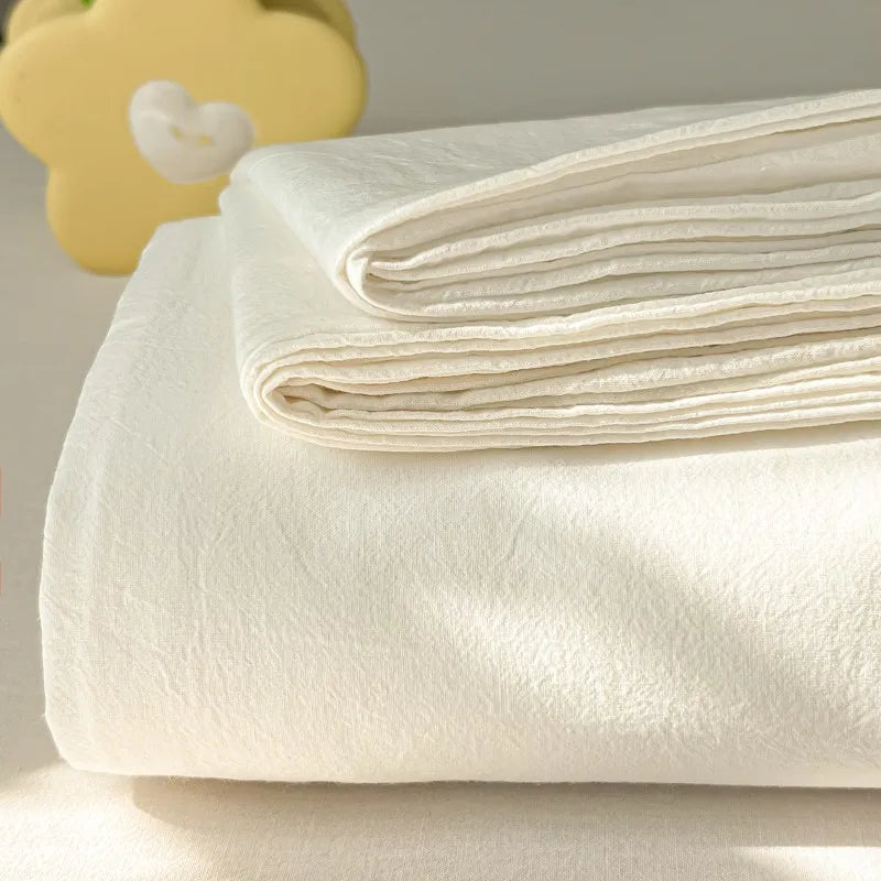 Sansoti | Percale Katoenen Beddenset | 100% Biologisch | Ademend & Zacht | 3-delig