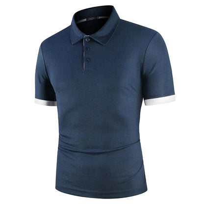 Heren Polo Shirt Slim Fit Klassiek Design
