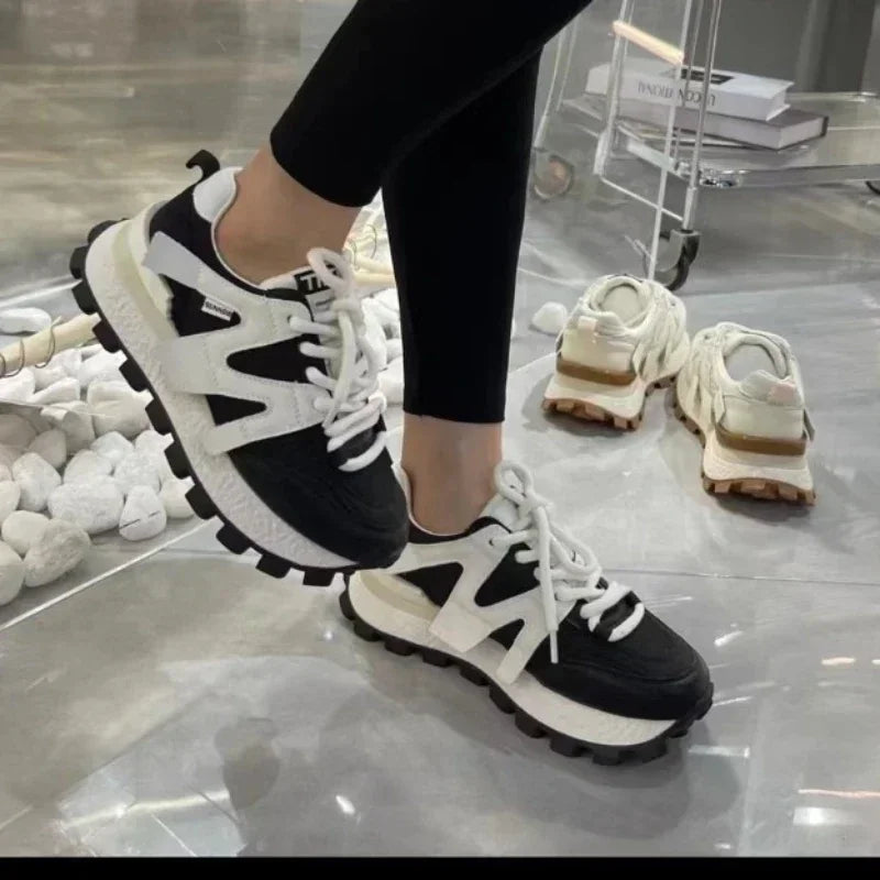 Luxe Leren Sneaker High Quality Breezy Elite Stijl