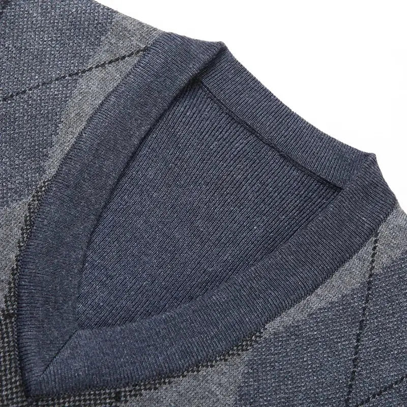 Stijlvolle Heren Gilet Modieus Design