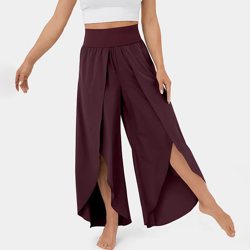 Wijde Vrouwelijke Broek Comfortabele Zomerpijpen - StudioMarella