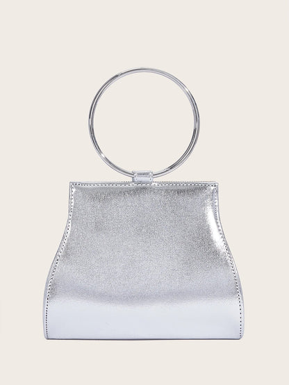 Satijn Avondclutch Luxe Glanzend Klein