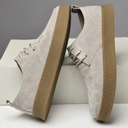 Heren Sneaker van Wildleder Comfortabel Elegant