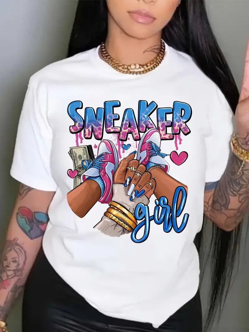 Kleurrijke Kawaii T-Shirt voor Vrouwen