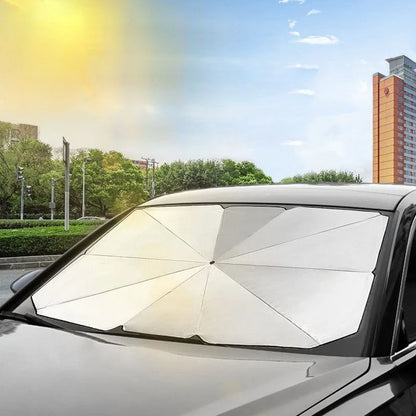Opvouwbare Voorruit Zonwering Auto Parasol UV Bescherming Zonnescherm Warmte Reflectie Compacte Opslag