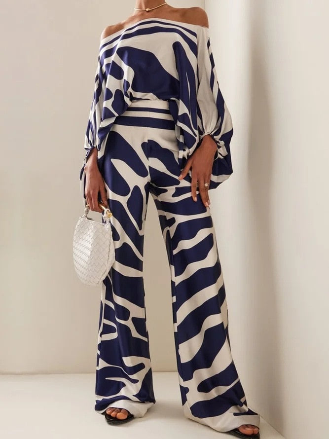 Tweedelige Off-Shoulder Set voor Vrouw Zomerse Jurk - StudioMarella