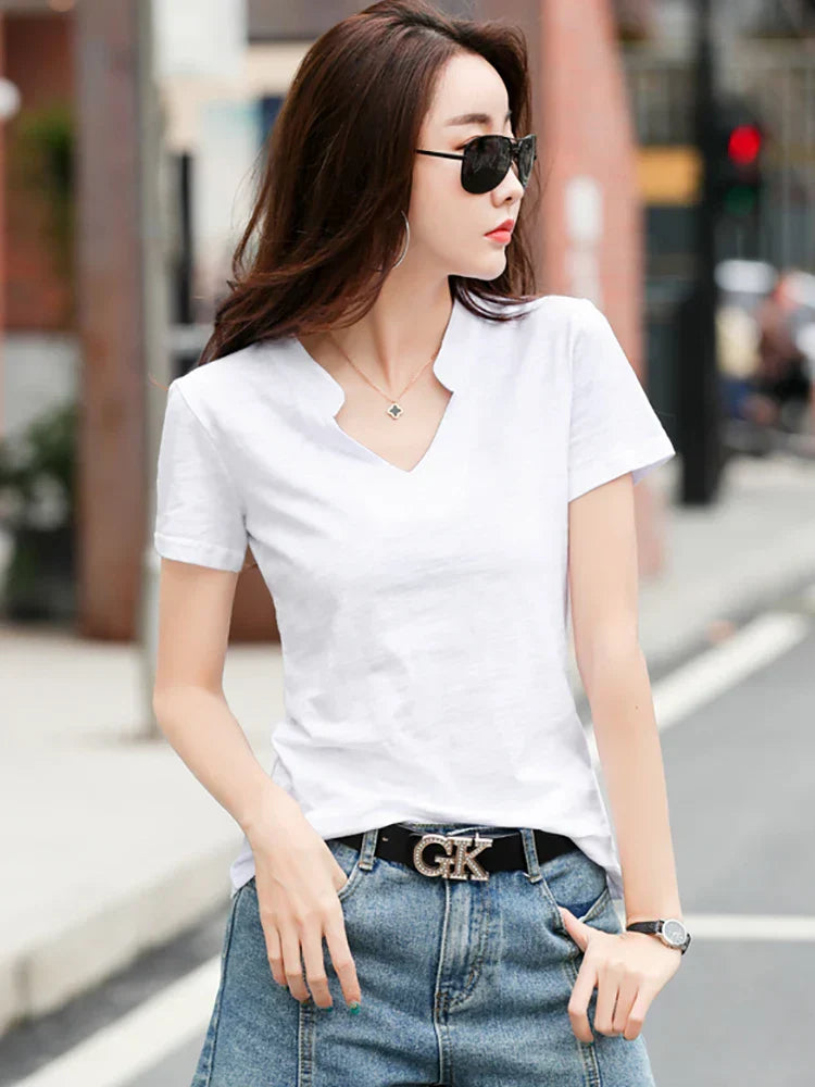 Zomer T-shirt Marbella Kleding Lente Korte Mouw