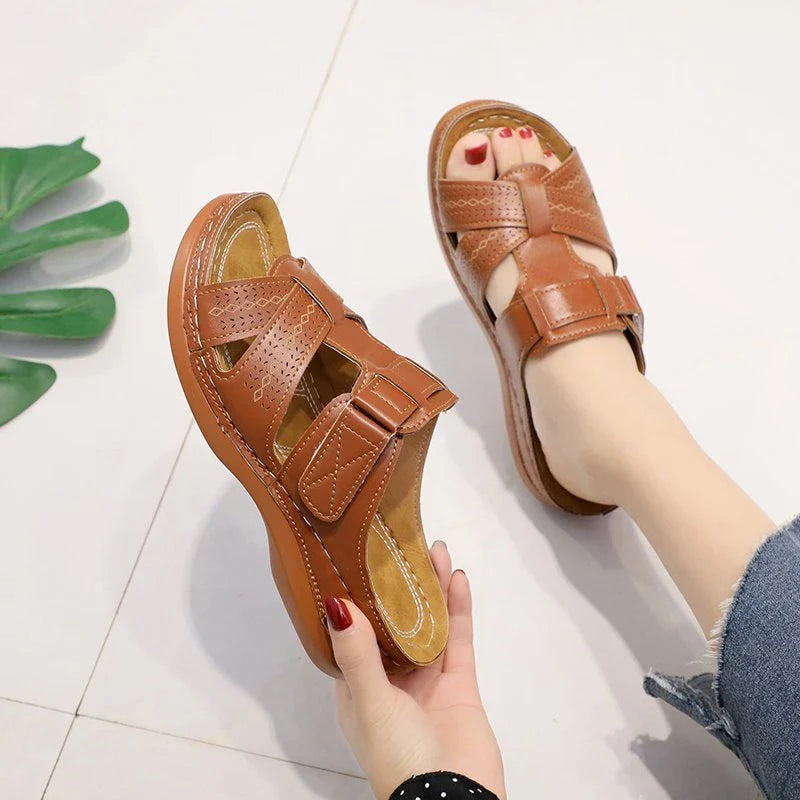 Zomer Sandalen Wedge Slippers voor Vrouw