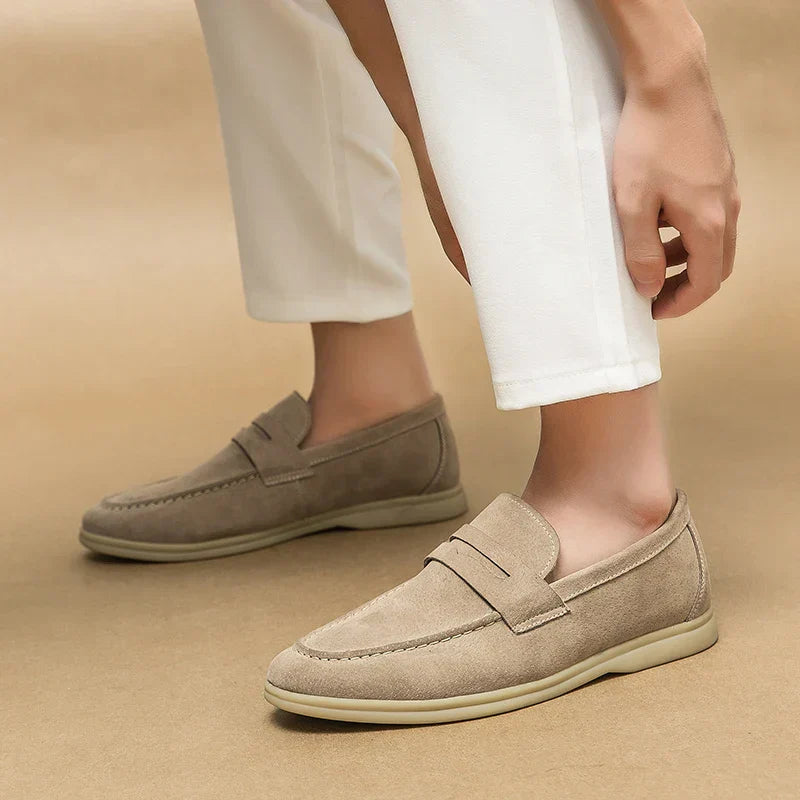 Leren Mocassino Schoenen Italiaanse Stijl