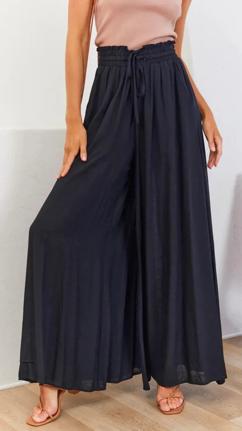 Zomer Broek Lichtgekleurd Comfortabel Strandstijl